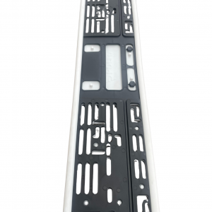 Ramka Polit do tablic rejestracyjnych – BIAŁA